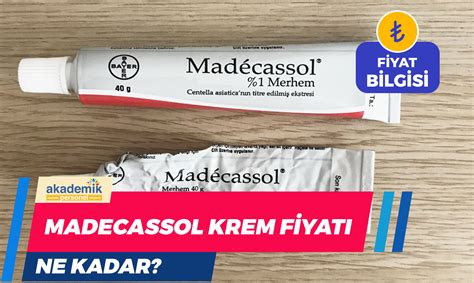 madecassol krem 2019 fiyat